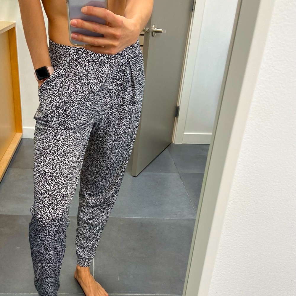 Express Animal Print Joggers